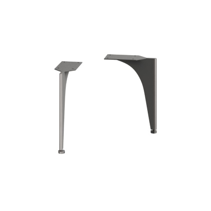 Product Cut out image of the Crosswater Avenue Slate Furniture Legs